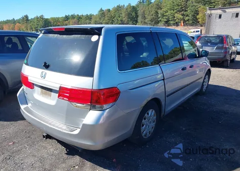 2010 Honda Odyssey Lx из США, поврежденный, VIN 5FNRL3H23AB015696